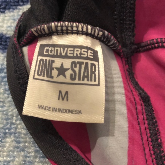 STRIPED CONVERSE HALTER TOP MED - Picture 3 of 4
